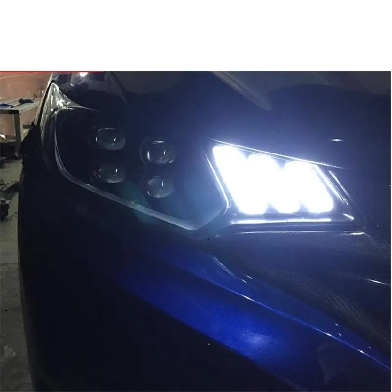 Дневной аксессуар для бега автомобилей Led авто Стайлинг запчасти Внешние фары Задние Автомобильные фары в сборе для Honda Fit
