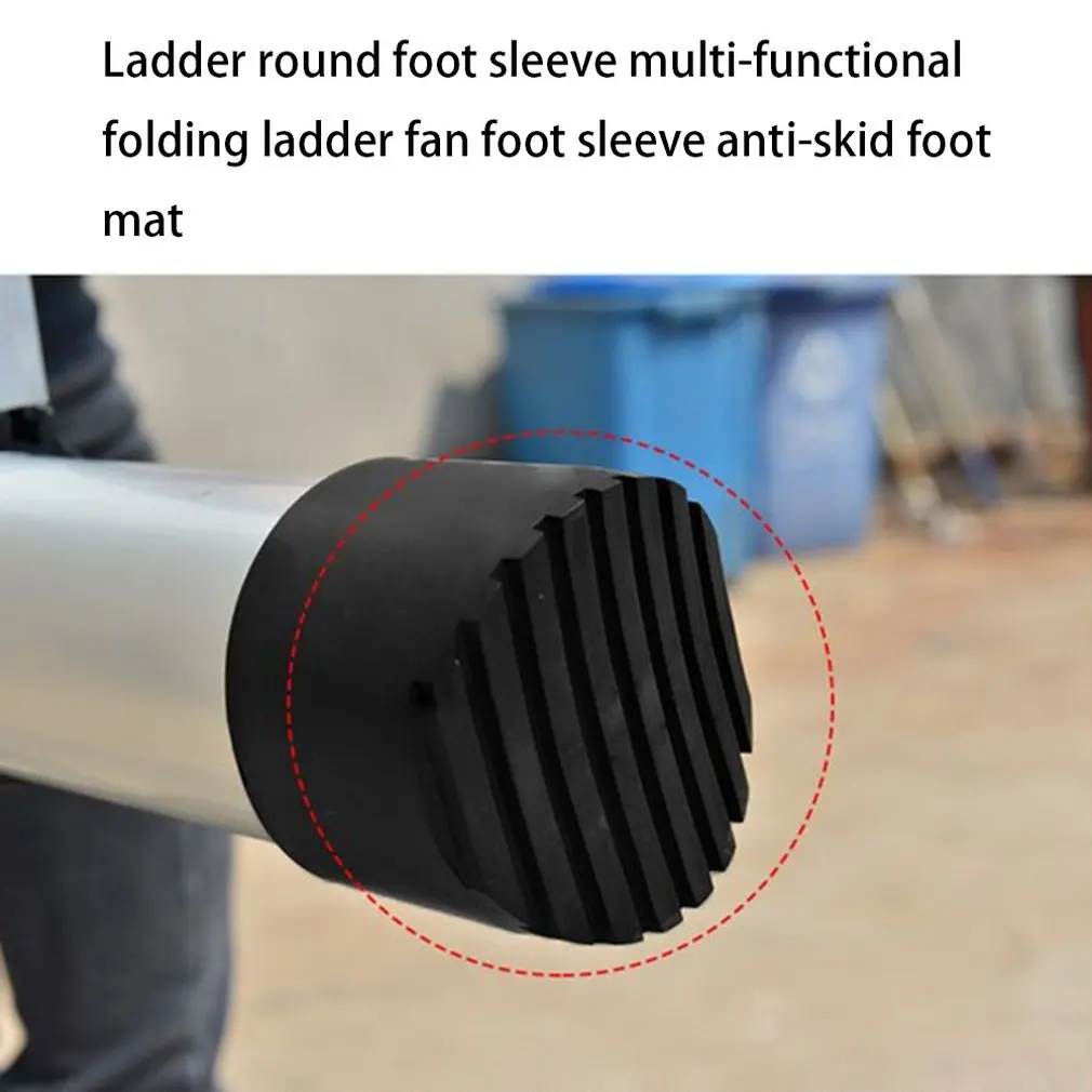 Telescopic Ladder Round Foot Cover Multi-Function Folding Ladder Fan-Shaped Foot Cover Anti-Slip Mat En131 Ladder