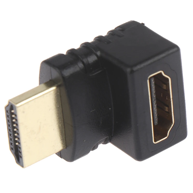 

270 Degree HDMI Adapter L-type Supports 3D Ethernet Support Audio Return Channel for 1080p TV HDTV 99 XR649 Male To Female