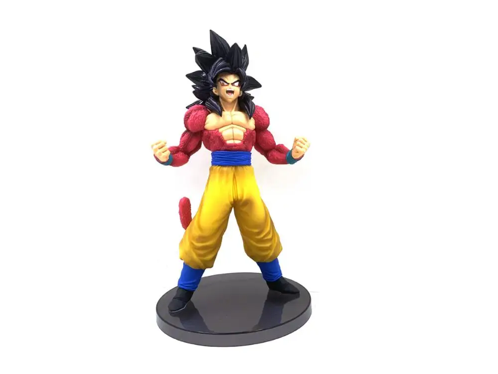Аниме Фигурка 16-25 см Dragon Ball Z Вегета Сон Гоку Супер Саян 4 битва. ver ПВХ фигурка модель игрушки Коллекционная кукла