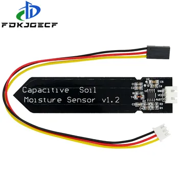 

Capacitive soil moisture sensor module Corrosion Resistant wide voltage wire Analog Capacitive Soil Moisture Sensor V1.2