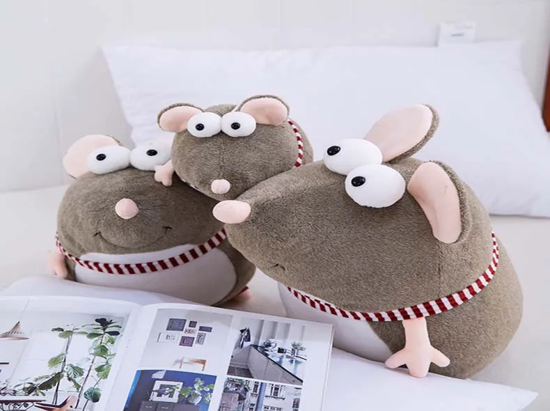 Epacket shopify мультяшная мышка с большим глазом плюшевая кукла крыса для сна история игрушка друг ребенок подарок на день рождения Рождественский подарок