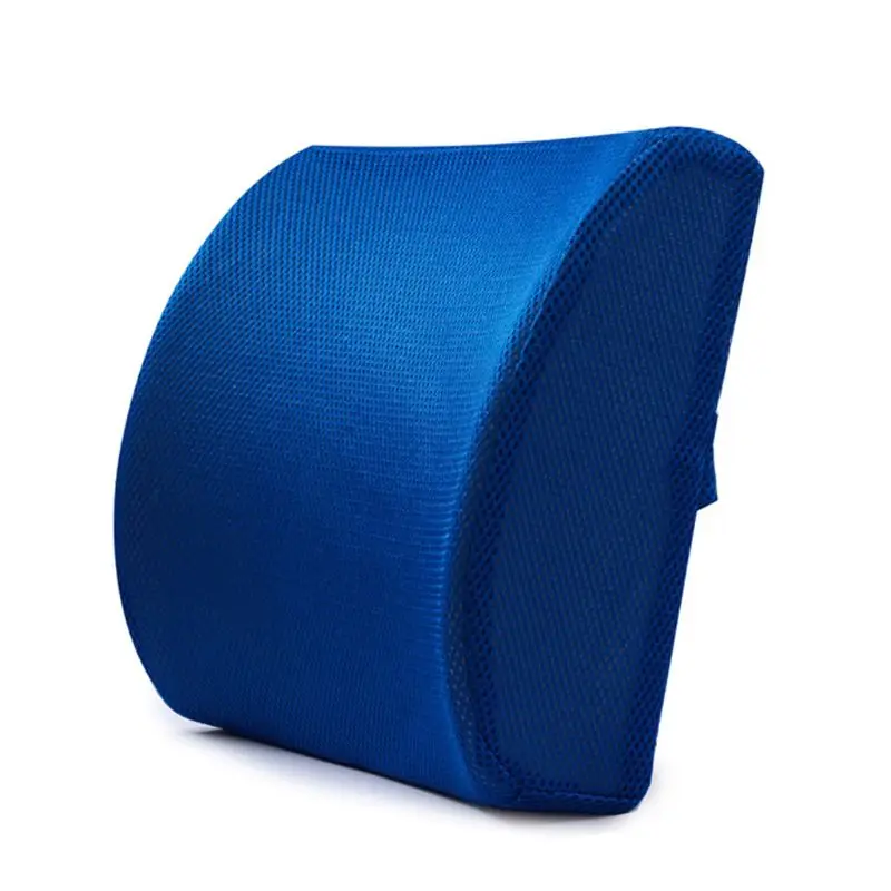 Задняя диванная подушка под спину поддержка массажный Поясничный Мягкий пены памяти снимает боль усталость стулья для дома офиса в автокресле