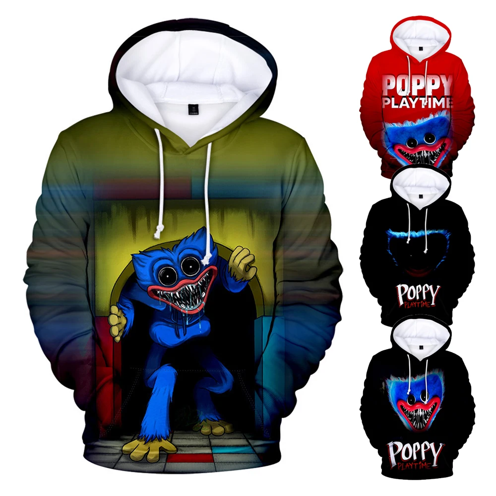 Пуловер с капюшоном и 3D-принтом для мальчиков девочек | Мужская одежда