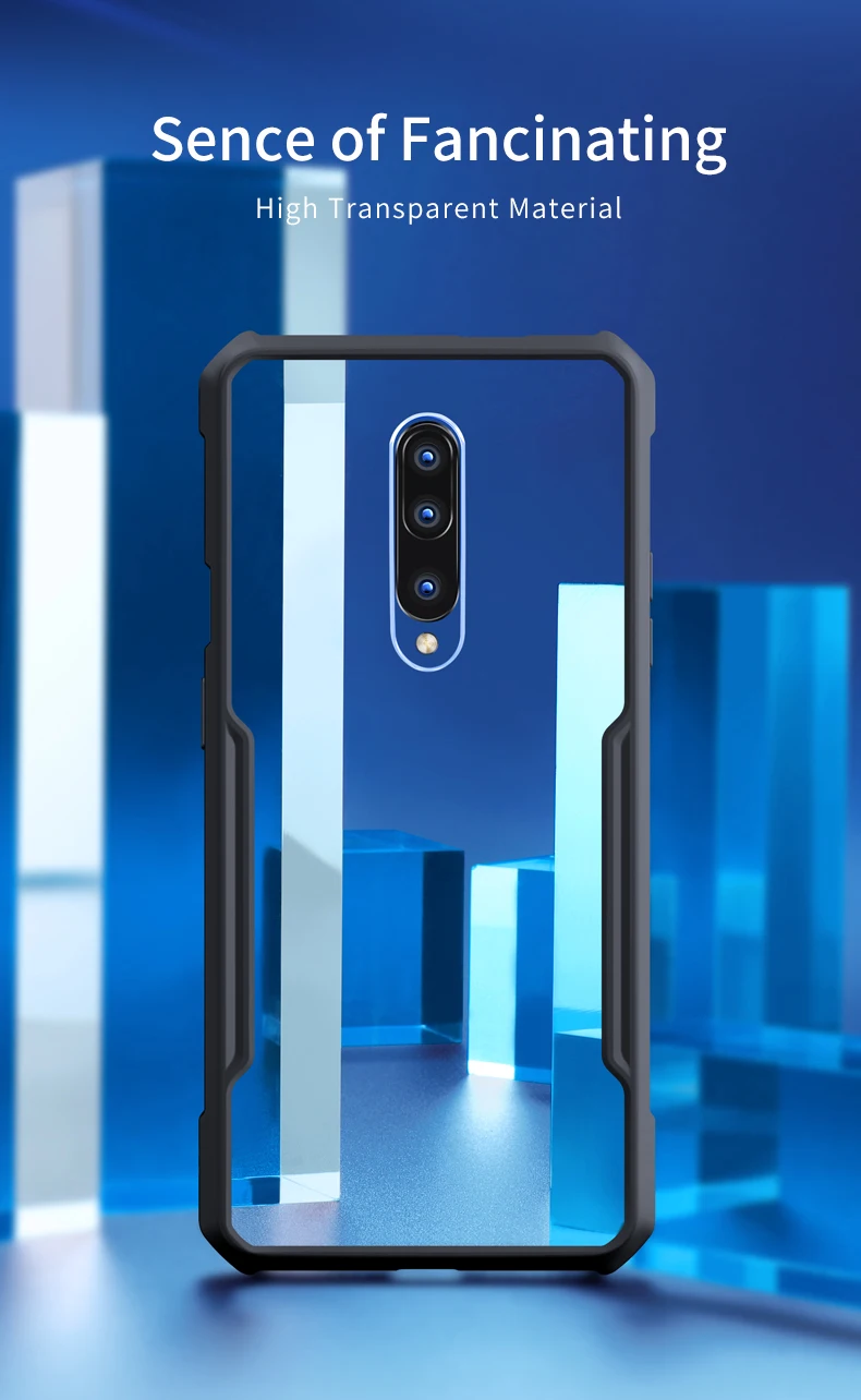 Для Oneplus 7 Pro роскошный 3D лазер покрытие прозрачный акриловый+ ТПУ XUNDD чехол для телефона для One Plus 7 Oneplus7 кольцо защитный чехол