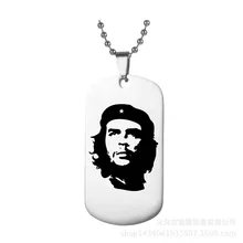 Youling модное милитари ожерелье из нержавеющей стали Гевара коммунистический тег брелок список
