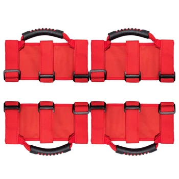 

4 X Roll Bar Grab Handles Grip Handle For Jeep Wrangler Yj Tj Jk Jk Jl Jlu Sports Sahara Free Rubicon X & Unlimited 1955-2018