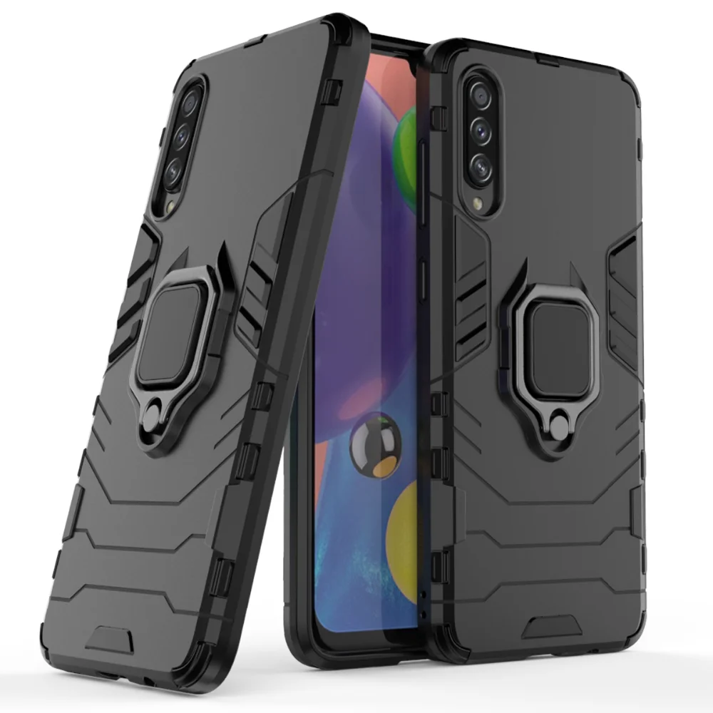 Tigenkey чехол для samsung Galaxy A70S, роскошная задняя крышка с кольцом, противоударный чехол-подставка для samsung Galaxy A70S, чехол