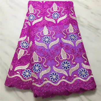 

Esewing Guipure lace fabric african cord lace fabric african lace fabric with stone 5yards water soluble nigerian lace fabrics
