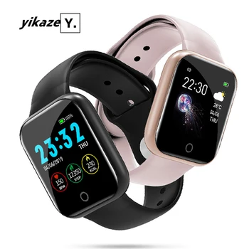 

YIKAZE I5 Smartwatch Men Pedometer IP67 Music Control Multiple Dials Heart Rate Fitne Smart Watch Women Life Waterproof Passomet