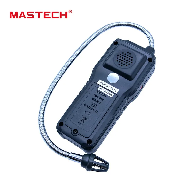 Goedkoop Gas Detector MASTECH MS6310 Brandbaar Gaslekzoeker meter Test voor natuurlijke butaan verfverdunner Brandbare Gas Analyzer