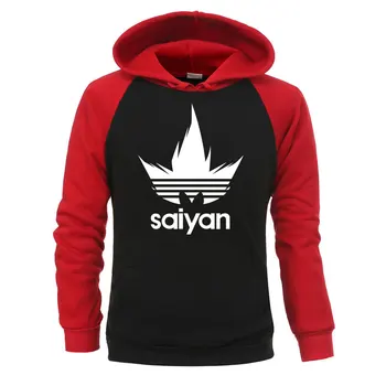 

Original men's hoodie Japanese anime Dragon Ball Z Super Saiyan Printing Hoodie Man Fleece Warm Tracksuit New 2020 street hoodie