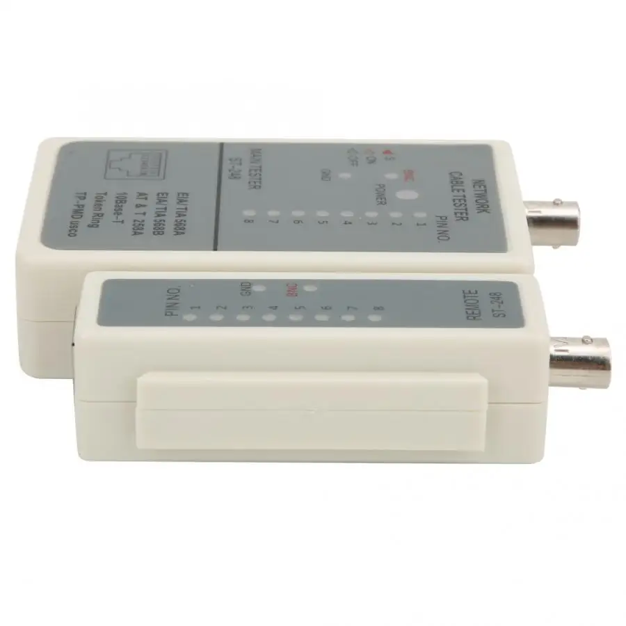 Сетевой тестер коаксиального кабеля RJ45/RJ12/RJ11 LAN Кабельный тестер инструмент поиска линии