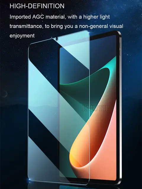 2PCS For Xiaomi Mi Pad 5 Pro 2021 Tempered Glass Tablet Protective Film 9H Xiomi Mipad 5 Pro MiPad5 Screen Protector Glass 3