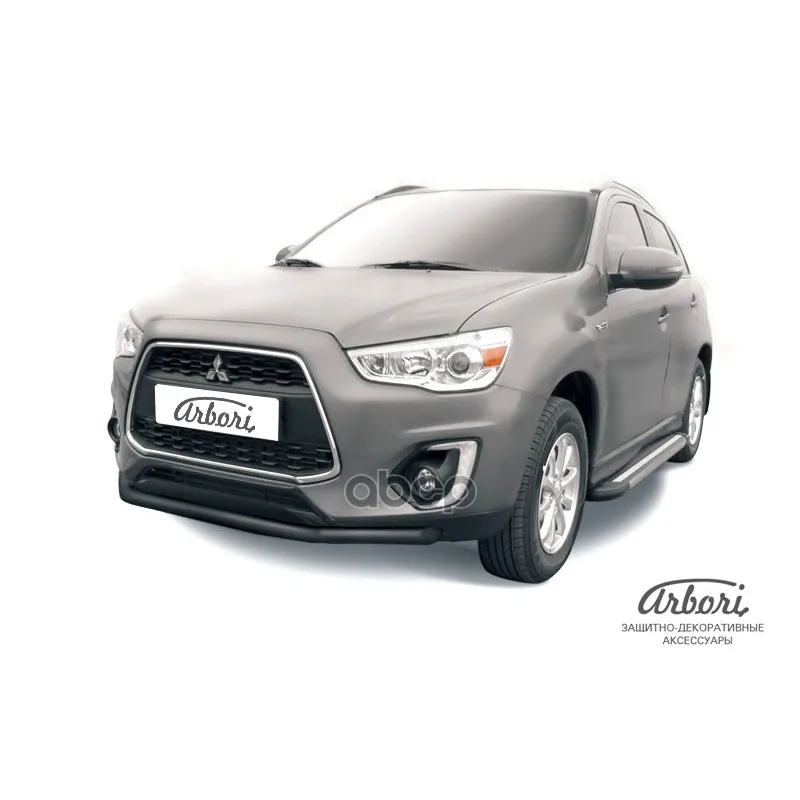 Защита Переднего Бампера D57 Arbori Черн. Для Mitsubishi Asx-Нв Arbori арт. AFZDAMAS1405B