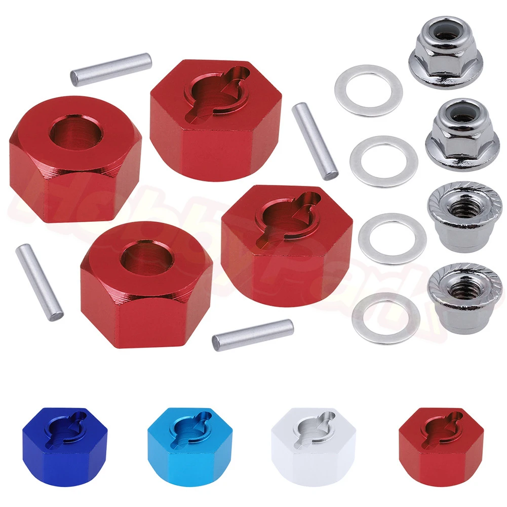traxxas slash hex hubs