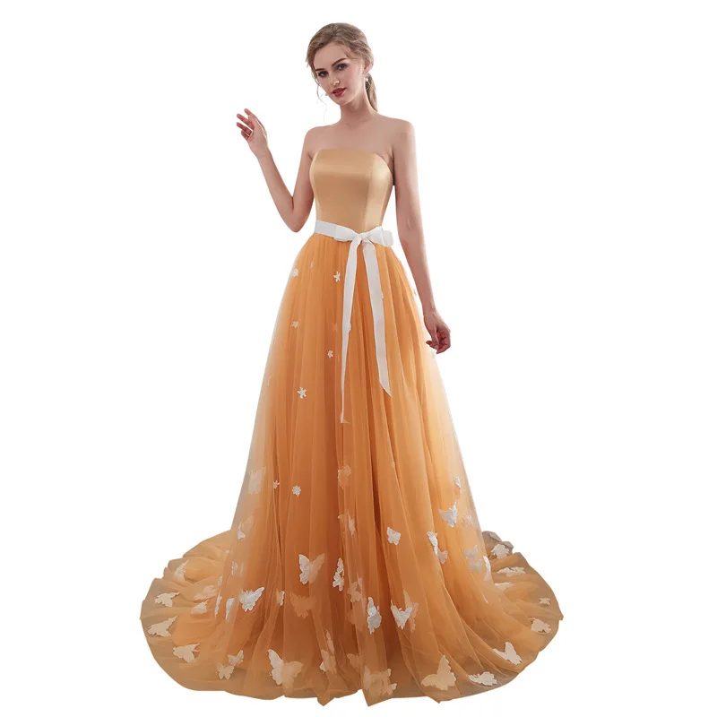 Sexy Backless Lace Up Champagne Avondjurk Lange Prom Party Jurken Custom Made Plus Size Formele Jurk Vrouwen Elegante Gala gown Sexy Backless Lace Up Champagne Avondjurk Lange Prom Party Jurken Custom Made Plus Size Formele Jurk Vrouwen Elegante Gala gown