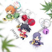 Мультяшный брелок колокольчик кимоно LoveLive кукла кулон Южная Корея сумка для девочек аксессуары оптом