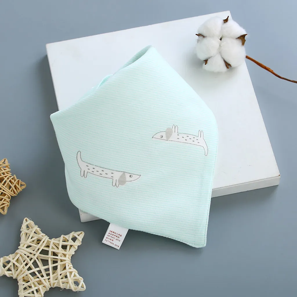 New baby bib cartoon kids bib Baby saliva towel bib child bib newborn  triangle scarf headband bib newborn slabber absorbent