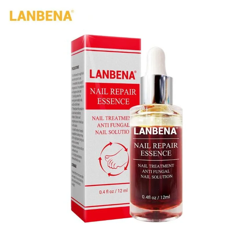 LANBENA 12 мл уход за кожей ног ремонт ногтей эссенция сыворотка Лечение ногтей от грибка удаляет онихомикоз ног питательный скрасить