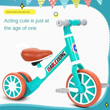

Mutifunction Scooter Walker Bicycle 2 in 1 Balance Bike Tricycle for 2-4 Years Old Kids Christmas Gift for Toddlers Baby