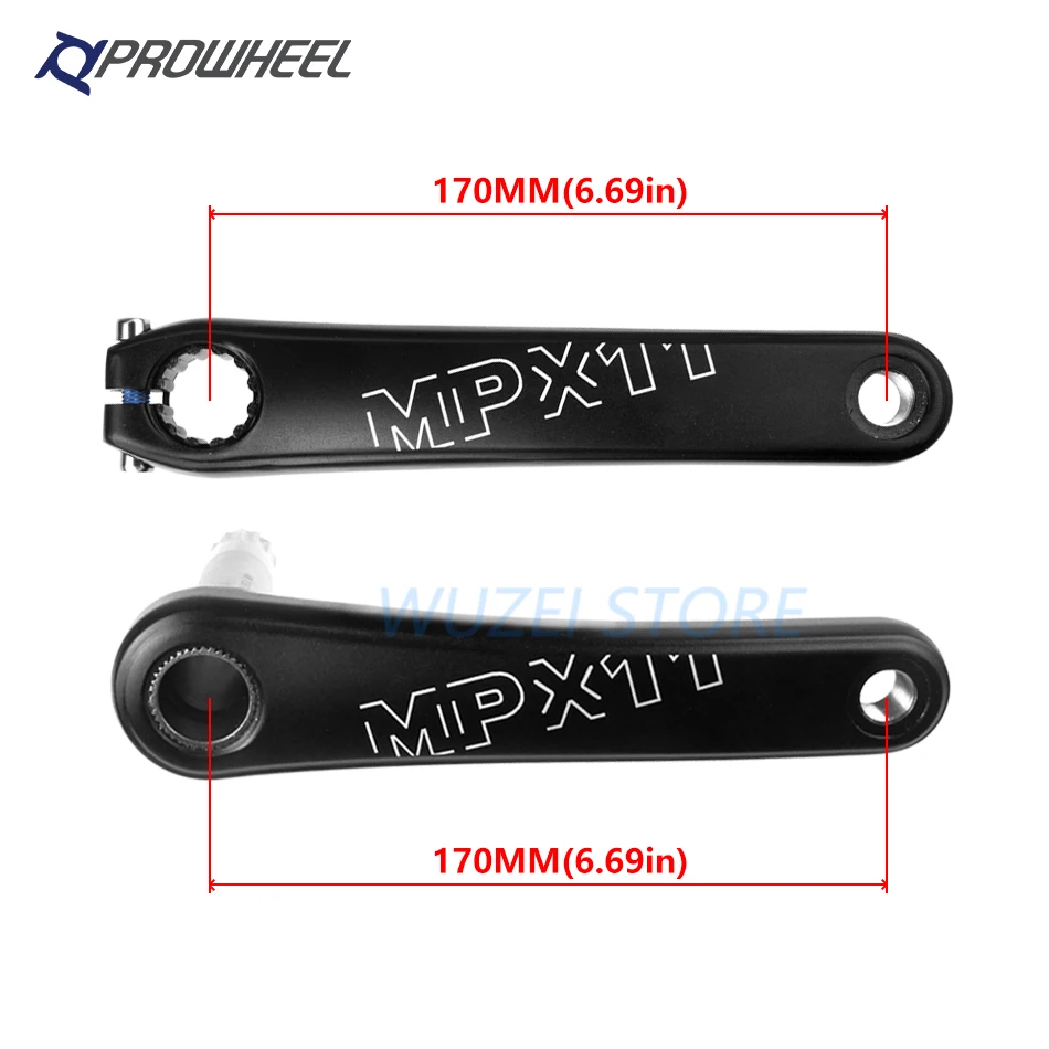 PROWHEEL MPX11 Кривошип горного велосипеда звездочки 8/9/10/11/12 Скорость 170/175 мм Совместимость SRAM mtb велосипедные рукоятки с плавками BB Части