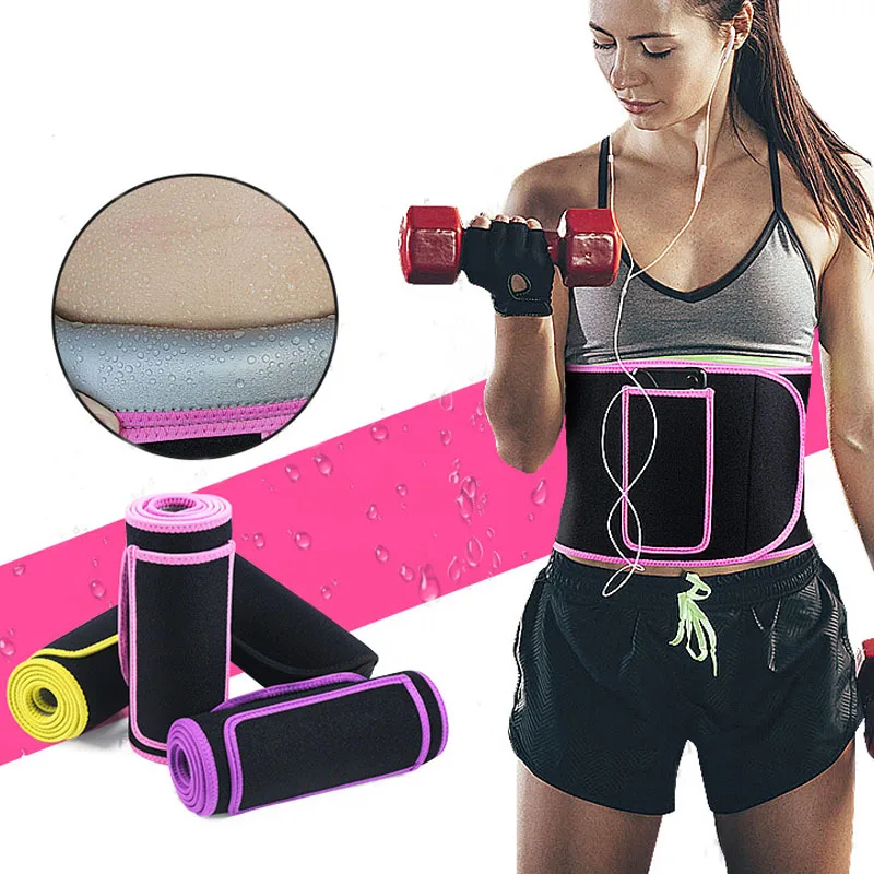 Adjustable Belly Trainer Breathable Waist Support Fitness Belt Sport Crouch Weightlifting Waistband Power Belts Protection | Спорт и