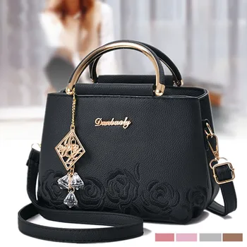 

Aequeen Women's handbag Women Messenger bag Fashion Women PU Leather Crossbody Bags Lady Shoulder Bags Female Tote Bag 2019 NEW