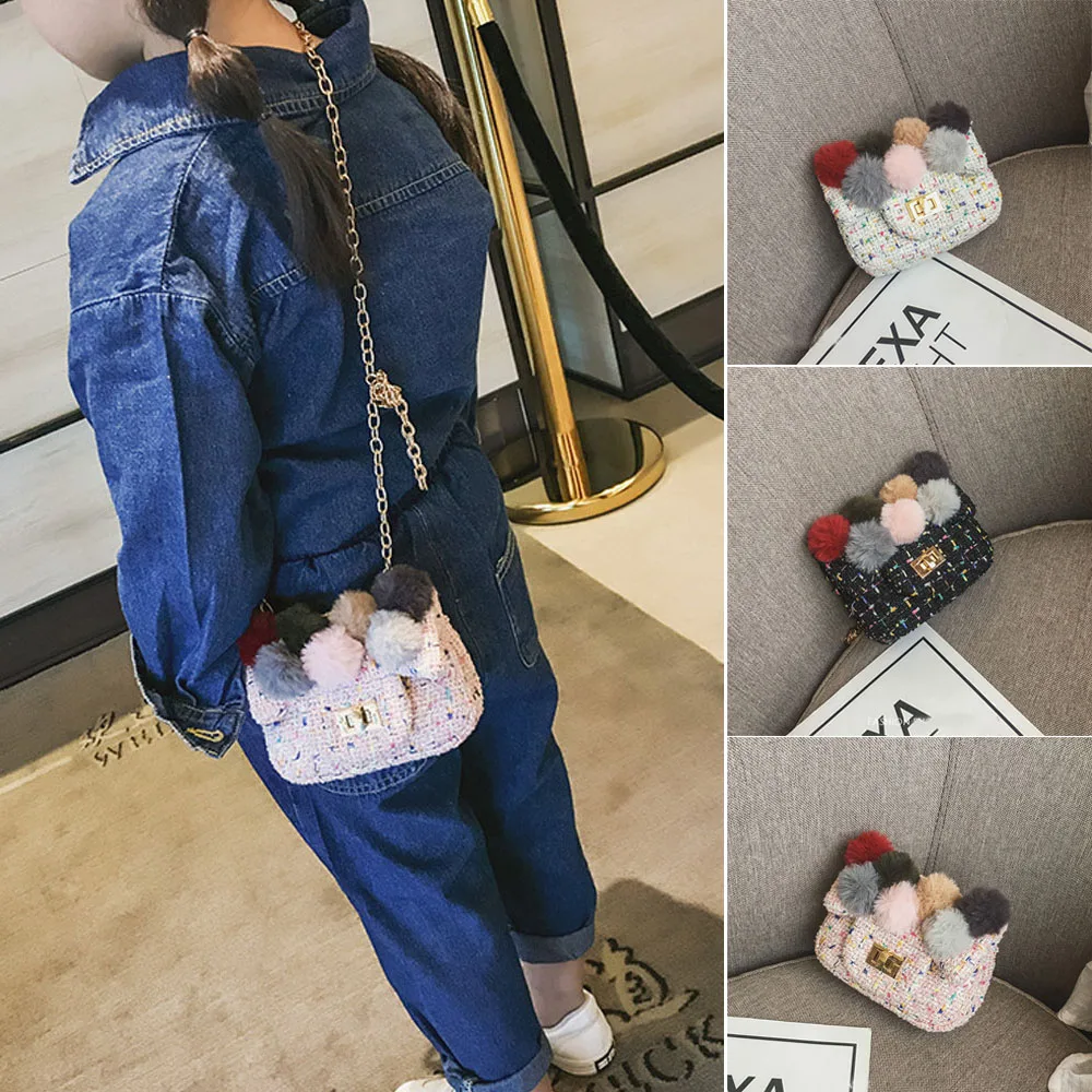 Модная повседневная детская милая сумка-тоут для девочек, сумка через плечо, кошелек с ремешком через плечо