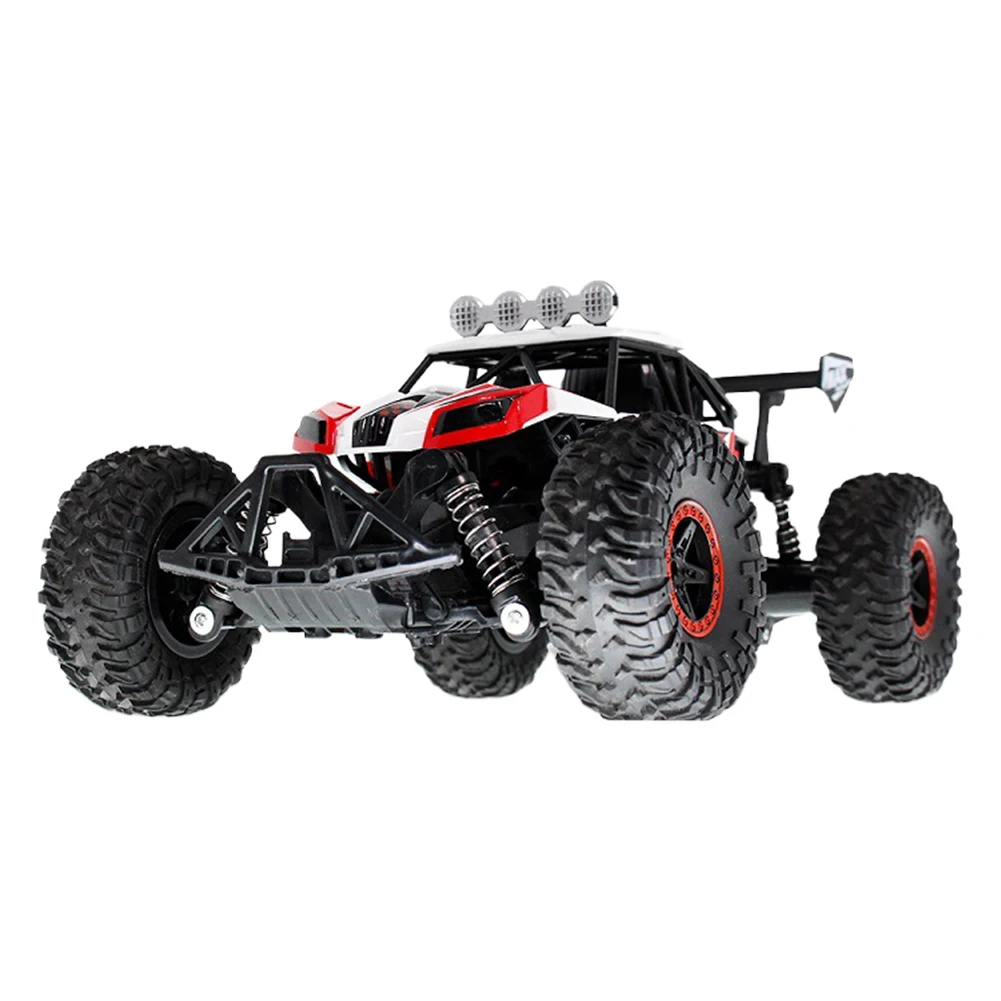 

1:16 USB Rechargeable PVC RC Car Crawler 2.4G Anti-collision 2WD Racing Outdoor Gift Anti Slip Kids Toy