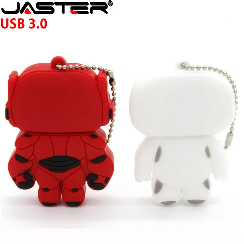 JASTER доставка мультфильм BAYMAX персонаж usb флэш накопитель большой HEOR 6 pendrive 16 ГБ 32