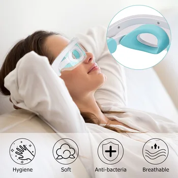 

3 Colors Heating Eye Massger Red Light Therapy Eye Shield Stress Relief Wrinkles Reduce Skin Firming Health Eye Care Sleep Tool