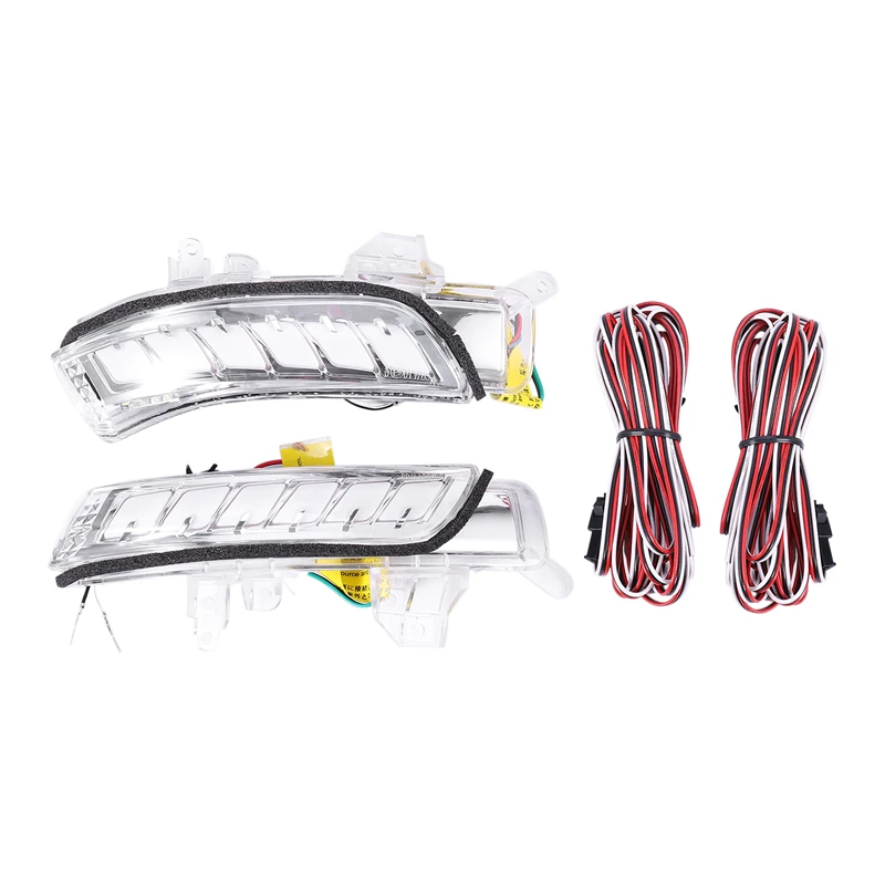 

Car LED Sequential Flowing Dynamic Turn Signal Lamp Rearview Mirror Running Light for Toyota Prius (XW30) 2009-2015 WISH Reiz Ma