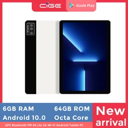 Tablette PC de 10 pouces, avec 6 go de RAM, 64 go de ROM, Android 1920x1200, Octa Core, Google Play, 3G, 4G LTE, appel téléphonique, GPS, WiFi 5G, pour enfants, nouvelle collection 