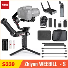 Zhiyun – Weebill S stabilisateur à cardan 3 axes portatif, pour Sony A7M3 Nikon D850 Z7 Panasonic LUMIX Canon DSLR et appareil photo sans miroir