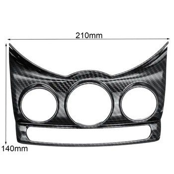 

Carbon Fiber ABS Car Center Dashboad Console Cover Trim For MINI Cooper F55 F56 F57 Accesorios Coche Car Sticker