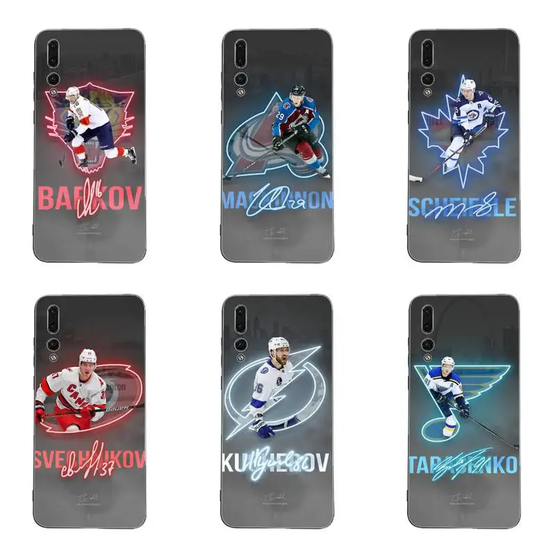 YNDFCNB чехол для телефона С Хоккейным плеером TPU Huawei G7 G8 P7 P8 P9 P10 P20 P30 Lite Mini Pro P Smart Plus |