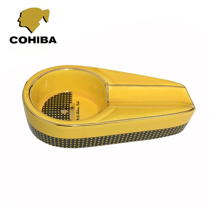 Роскошная пепельница COHIBA для сигар керамический держатель сигарет товары дома и