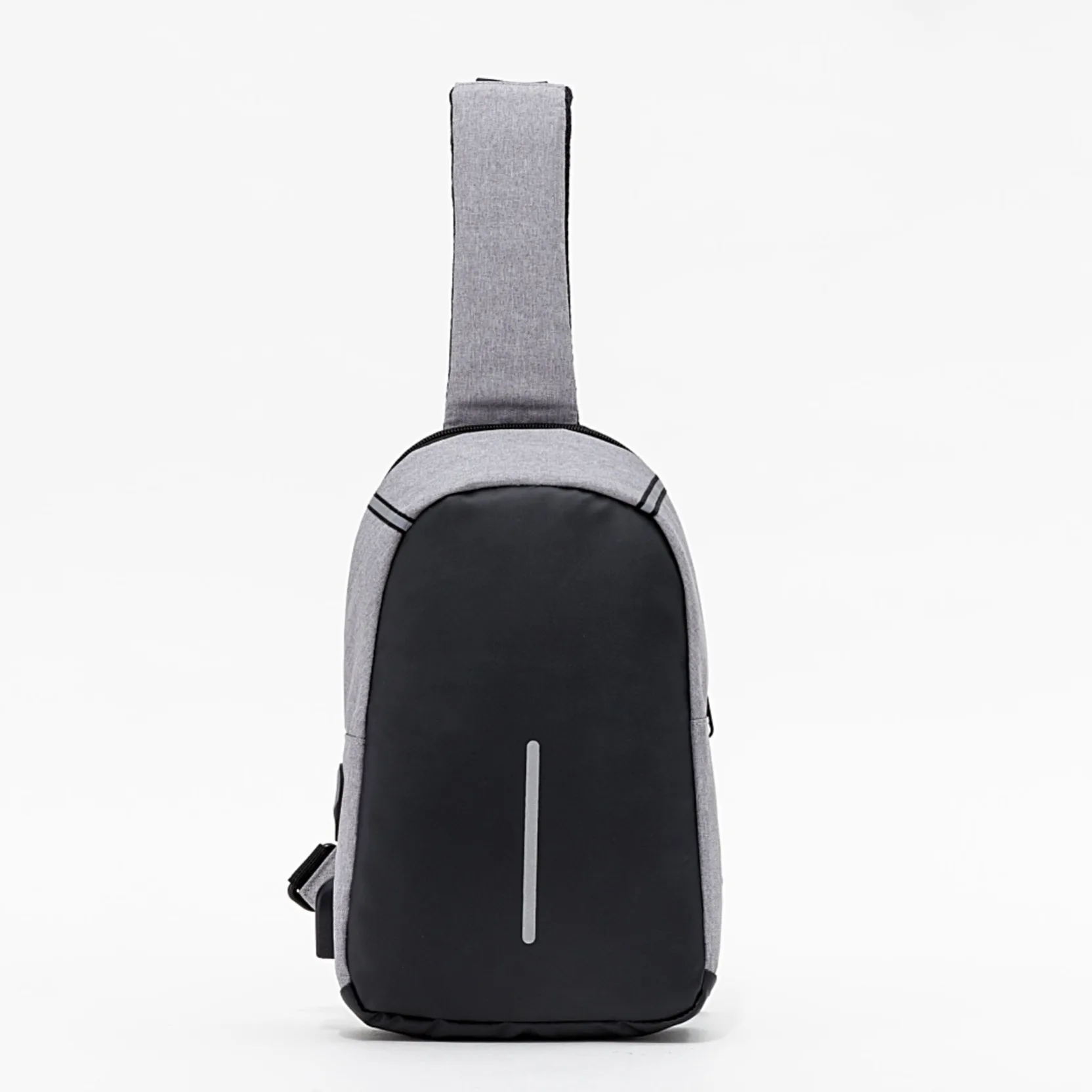 

Creative Chest Pack Men Outdoor Casual USB Charging Riding Multi-functional Shoulder Bag