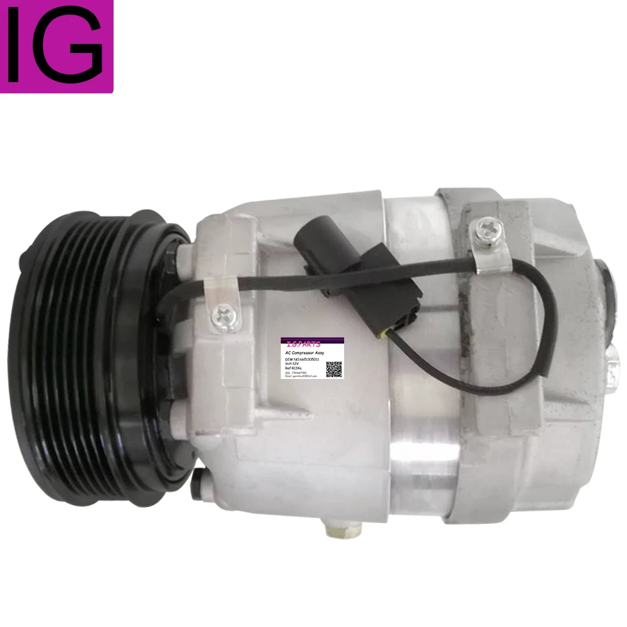 High Quality V5 Car auto ac compressor For SsangYong Rexton 2.7Xdi 2.9TD 3.2 2002-2006 6611304415 714956 6611304915 6611305011