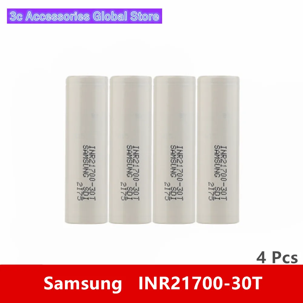 4 шт. 3 7 В 21700 3100 мА · ч 35 А разряд для Samsung литий ионный аккумулятор IMR игрушек