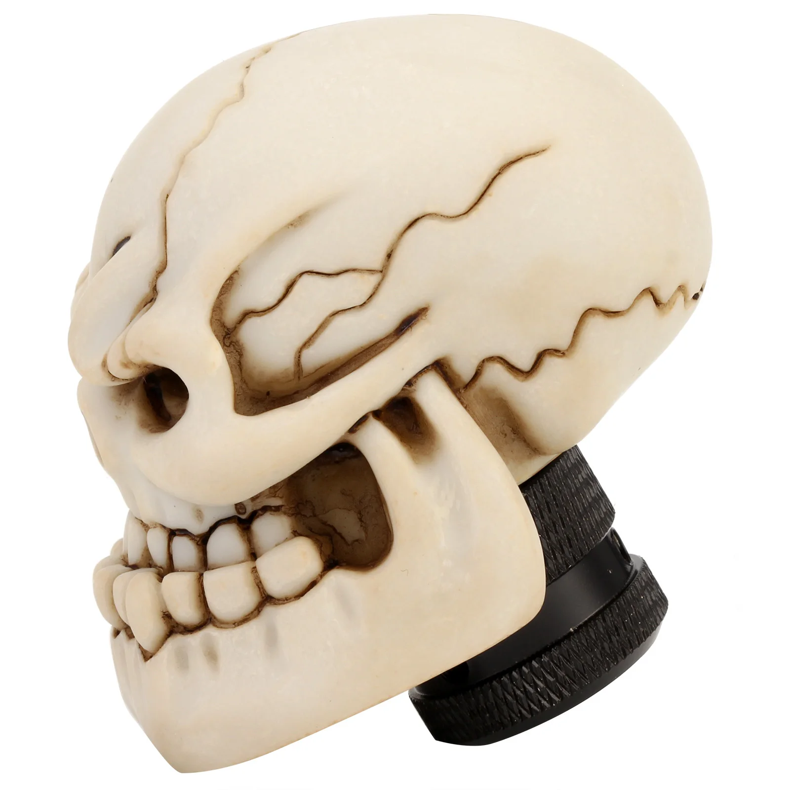 NEVERLAND Universal Auto Manual Gear Shift Knob Wicked Carved Pomo Palanca Cambio Skull Shifter Lever Transmission