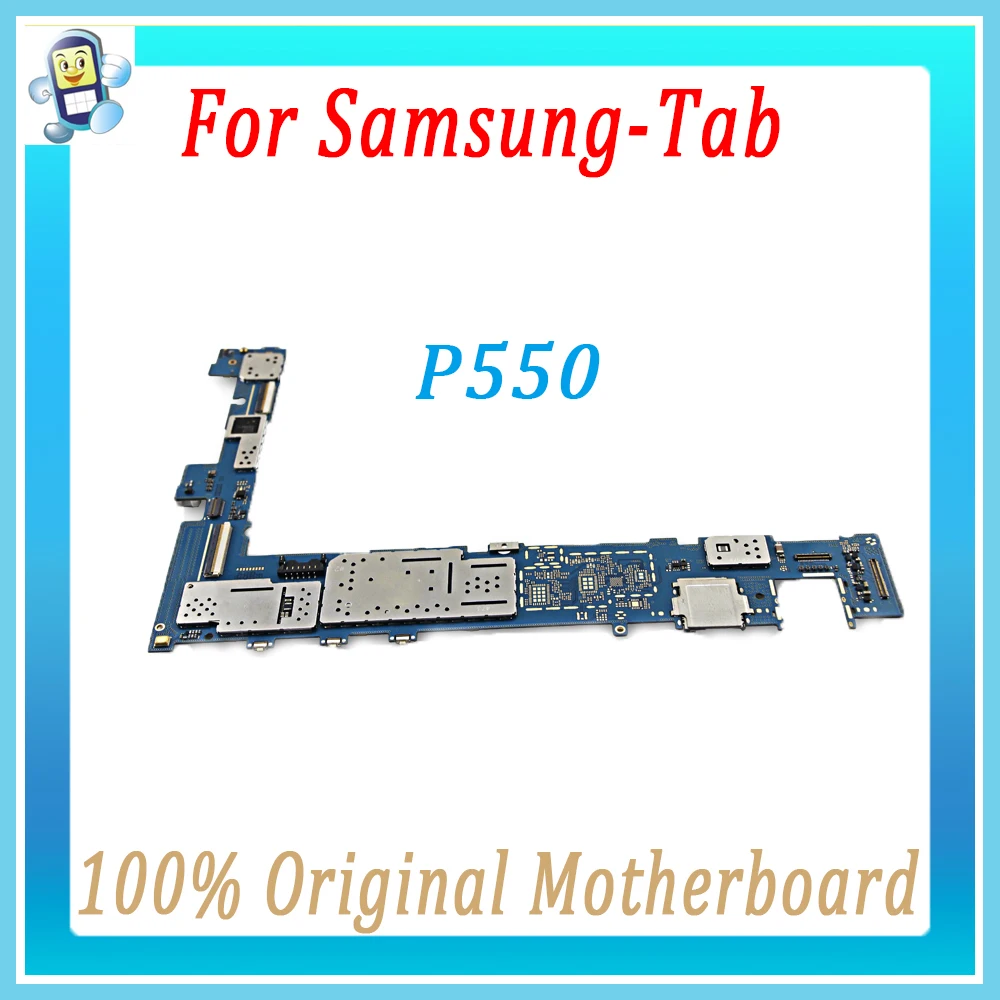 Оригинальная материнская плата для Samsung Galaxy Tab A 9,7 P550 P555 разблокированная материнская плата Android логическая плата с чипами MB