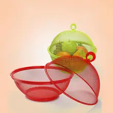 Горячая домашняя кухня нетоксичный с крышкой фрукты овощи стиральная Слив Корзина для хранения держатель для миски контейнер