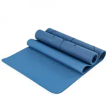 GloryStar 6 мм одеяло TPE одеяло для йоги растягивающийся Противоскользящий коврик для спортзала для спортивного коврика с лучшей эластичностью Противоскользящий