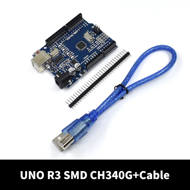 modified version One set UNO R3 CH340G+MEGA328P Chip 16Mhz For Arduino UNO R3 Development board + USB CABLE