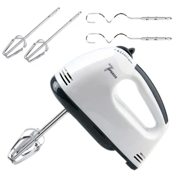 

Electric Mixer Eggbeater Baking Gadget Milk Frother for Home (White EU Plug)
