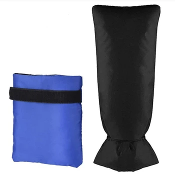

WSFS Hot 2Pcs Water Faucet Cover Protector Outdoor Faucet Covers for Winter Faucet Sock Cover Protector Reusable Faucet Insulati