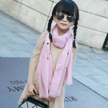 

Children's Scarf Cute Little Strawberry Print Male and Female Baby Cotton Neckerchief Scarf Fashion Red
