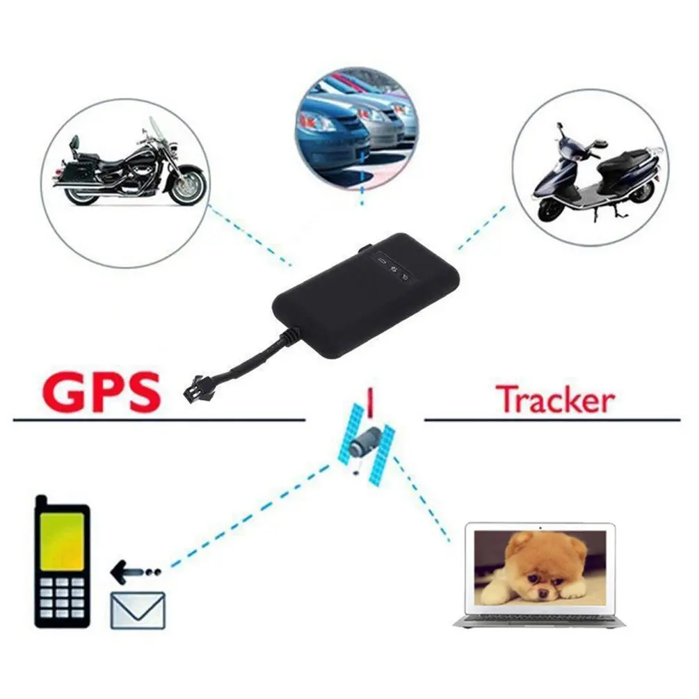 Gt02A локатор Gps мотоцикл Малый электрический автомобиль спутниковый трекер позиционирования автомобиля Противоугонный трекер